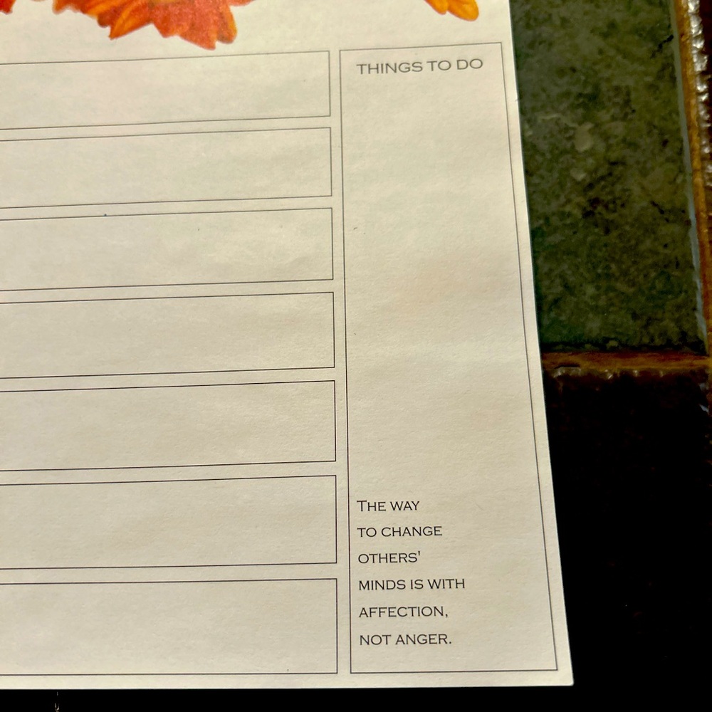 Weekly Planner with Fall Vibes - Picture 2 of 3